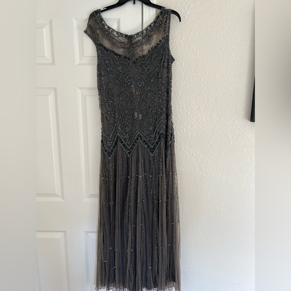 Pisarro Nights beaded illusion dress - Picture 6 of 6